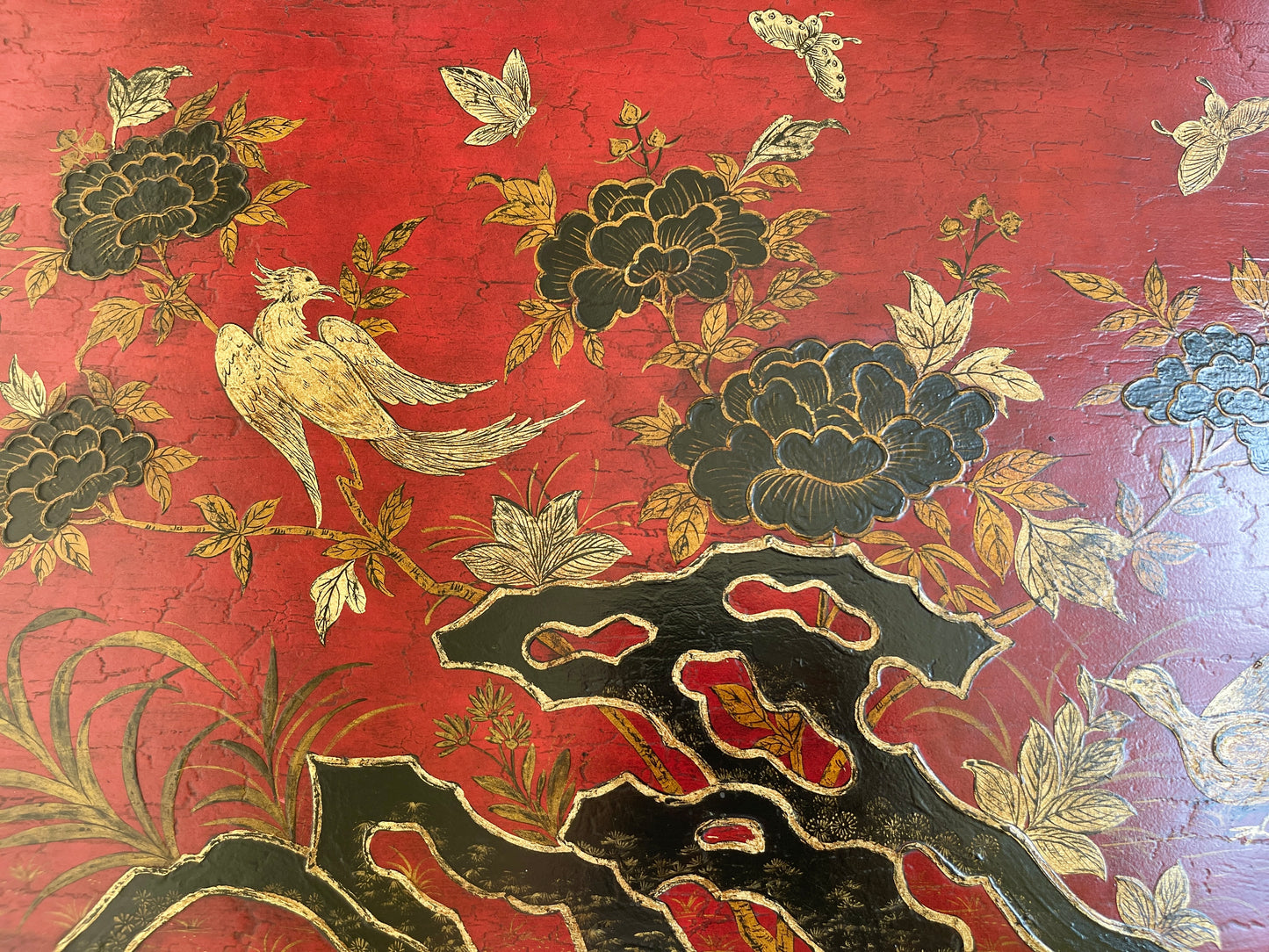 Used Chinoiserie side table